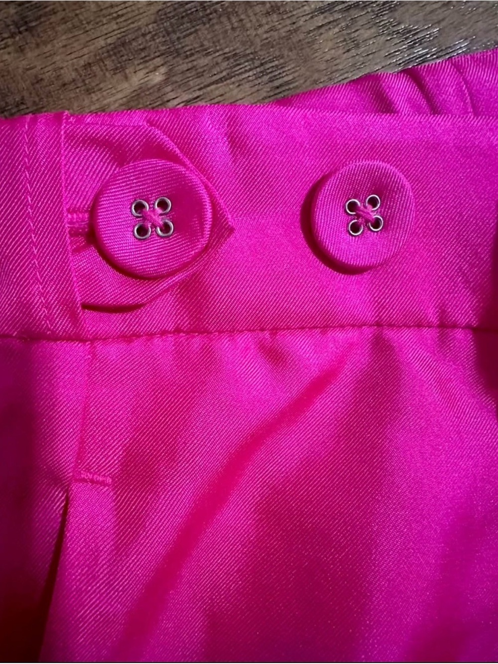 J. Crew Bright Pink Silk Pants - Picture 4 of 5